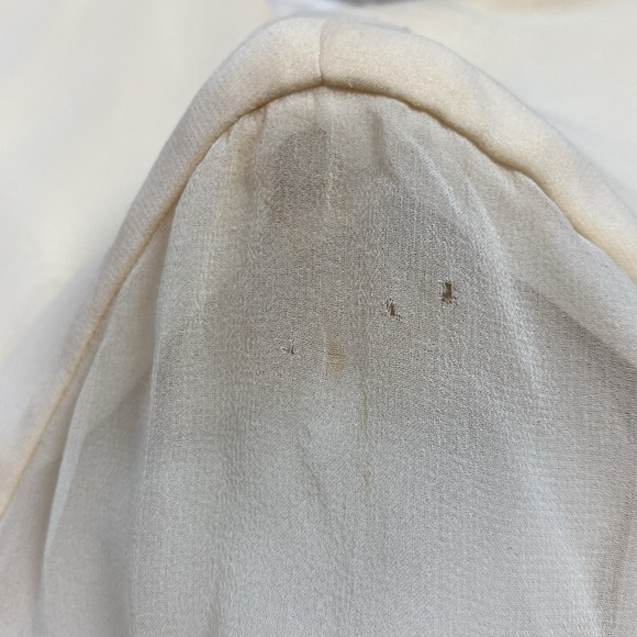 ⭐️VINTAGE Holly Harp for Bergdorf Goodman Silk Chiffon 70s Tiered Shift Dress - Picture 14 of 14